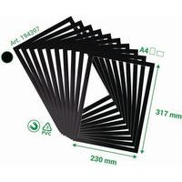 Lot de 10 Cadre d'affichage Magneto PRO Memo noir - Image 5