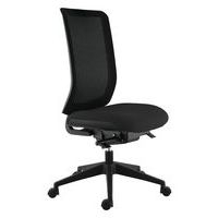 Chaise de bureau Max dossier résille noire - Image 4