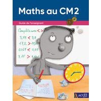 Maths au CM2 guide + manuel + cahier - Image principale