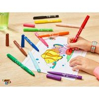 Etui 12 feutres grosse pointe Visacolor Bic Ecolution - Image 2