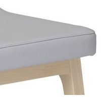 Chauffeuse Zélos sans surpiqûre hêtre Cendre - Image 3