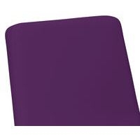 Chauffeuse Zelos sans surpiqûre hêtre Prune - Image 2