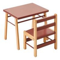 Table enfant Gabriel hybride vieux rose - Image 4