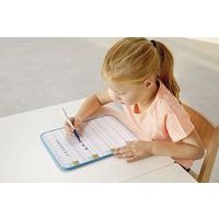 Lot de 2 ardoises blanches lignées magnétiques - Image 2