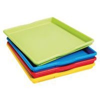 Lot de 4 plateaux d'activités multicolores - Image principale