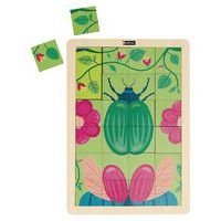 Puzzle bois - le scarabée et le doryphore (24 p) - Image principale