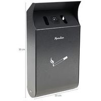 Cendrier mural design Manutan - 3L - Manutan Expert - Image 6