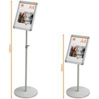 Stand d'exposition pour porte-affiche clipsable Nobo Format A4 - Image 2