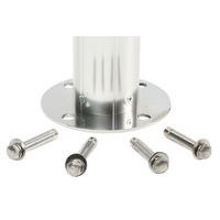 Poteau aluminium à sangle 2 m à fixer au sol - Manutan Expert - Image 9