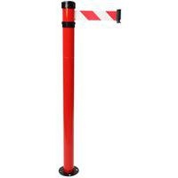 Poteau aluminium à sangle 2 m à fixer au sol - Manutan Expert - Image 4