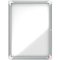 Vitrine d'extérieur Nobo à fond magnétique 4 x A4 - Image principale