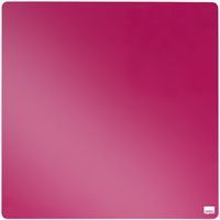 Tableau mémo carré magnétique - 360 x 360 mm - rose- Nobo - Image principale