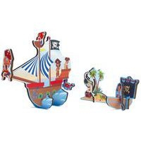Puzzle bois 3D pirate - Image 2
