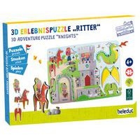 Puzzle bois 3D chevalier - Image principale