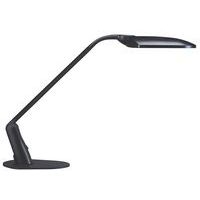 Lampe Duo Led noire sur socle prise europe - Image principale