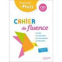Le nouvel à portée de mots CE1 cahier de fluence élève 2022 - Image principale