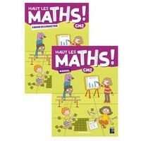 Haut les maths CM2 manuel + cahier de géométrie - Image principale
