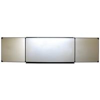 Tableau triptyque cadre aluminium noir Ulmann - Image 2