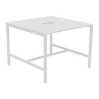 Table haute Astro 140 x 143 cm pied métal et top access - Image 6