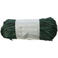 Pelote raphia naturel 50g, Vert sapin - Image principale