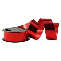 Plateau de 8 bobinots métallisés 10mx25mm, Rouge - Image principale