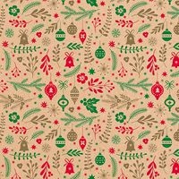Rouleau kraft brut 70g, 50x0,7m Décorations de Noël - Image 2