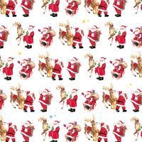 Rouleau papier cadeau 60g, 50x0,70m Santa - Image 2