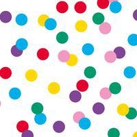 Rouleau papier cadeau 60g, 50x0,7m Pois multicolor - Image 2