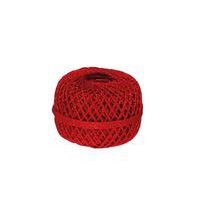 Plateau de 10 pelotes de fil métallisé 20mx1mm, Rouge - Image 3