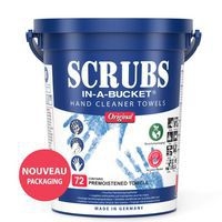 Lingettes nettoyantes des mains et outils SCRUBS® - Image principale