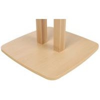 Table réunion haute Woody 4 personnes plateau Hêtre - Image 2