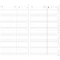 Répertoire alphabétique en soie de 16x24 cm noir - Image 2