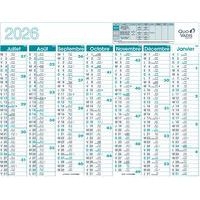 Calendrier banque fr - 43x33,5cm - Image 2