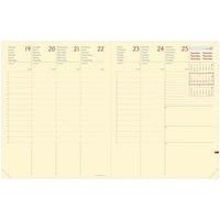 Agenda 2025 PRESIDENT Prestige Silk noir Elast Semainier - Image 2