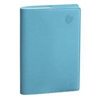 Recharge pour agenda hebdomadaire 2025 president recyclé bleu - Image principale