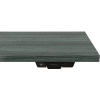 Bureau réglable Levado -Piètement blanc Plateau 140cm Chêne - Image 4