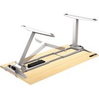 Bureau réglable Levado -Piètement gris Plateau 140cm Érable - Image 5