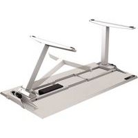 Bureau réglable Levado -Piètement gris Plateau 140cm Gris - Image 3