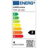 Lampe de bureau avec recharge de téléphone TOM QI, Tête coloris : Blanc - Image 6