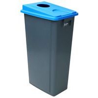 Poubelle et couvercle tri sélectif - 60 ou 80 L - Manutan Expert - Image principale