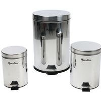 Poubelle sanitaire Inox à pédale Manutan - Manutan Expert - Image 5