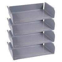 Lot de 4 casiers pour table Gange - Lem et Tage gris - Image 3