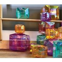 Cube lumineux à facettes - 12 pièces multicolores - Hope Education - Image 3