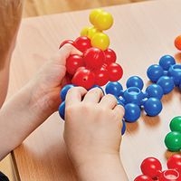 Connecteur étoile géante - 60 pièces multicolores - Hope Education - Image 3