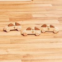 Véhicules de course en bois - 3 pièces - Hope Education - Image 3