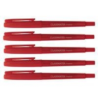 Stylo feutre fin Classmates - Rouge - Lot de 10 - Image principale