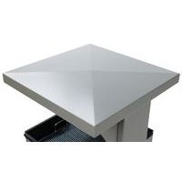 Cendrier et poubelle usage intérieur et extérieur 38 L - argent - Image 3