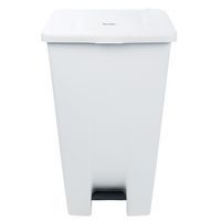 Poubelle mobile à pédale 120 L Blanc - Manutan - Image 7