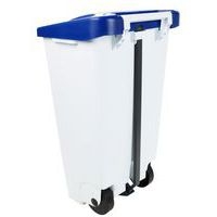 Poubelle mobile à pédale - tri sélectif 120 L - Manutan Expert - Image 9