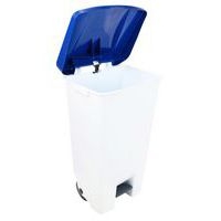 Poubelle mobile à pédale - tri sélectif 120 L - Manutan Expert - Image 3